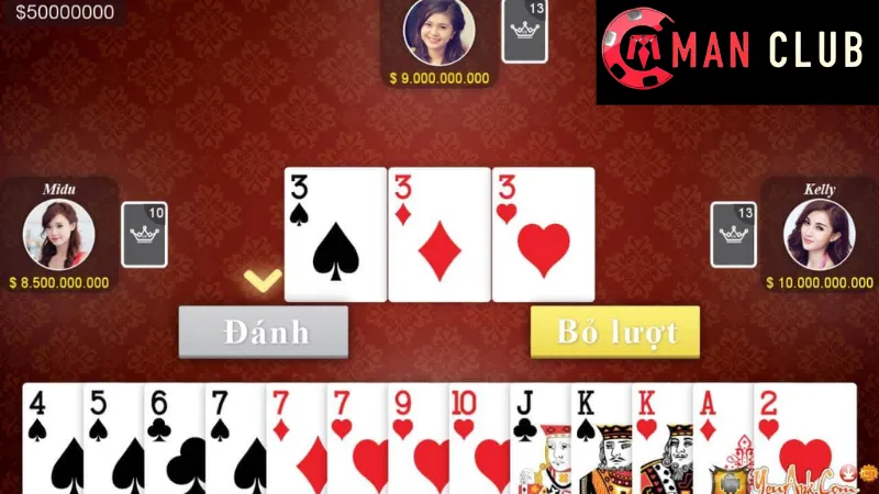 Các quy tắc đặc biệt trong Tiến Lên Đếm Lá Manclub