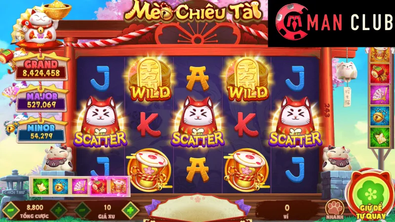 Tại sao Mèo Chiêu Tài ManClub lại thu hút đông đảo người chơi?