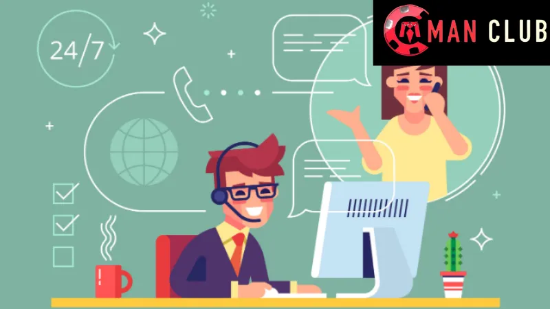 Các phương thức liên hệ với ManClub